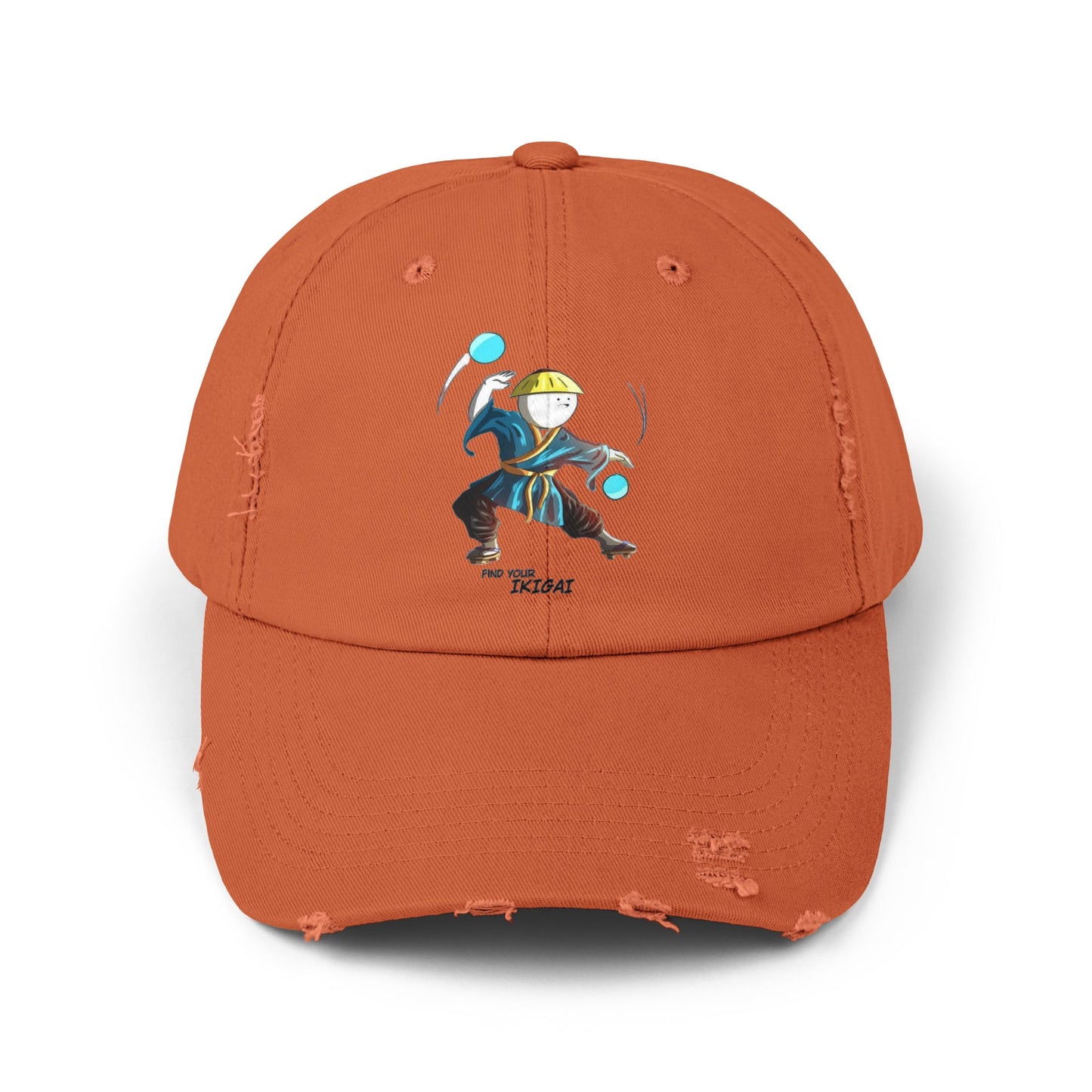 Unisex Distressed Cap
