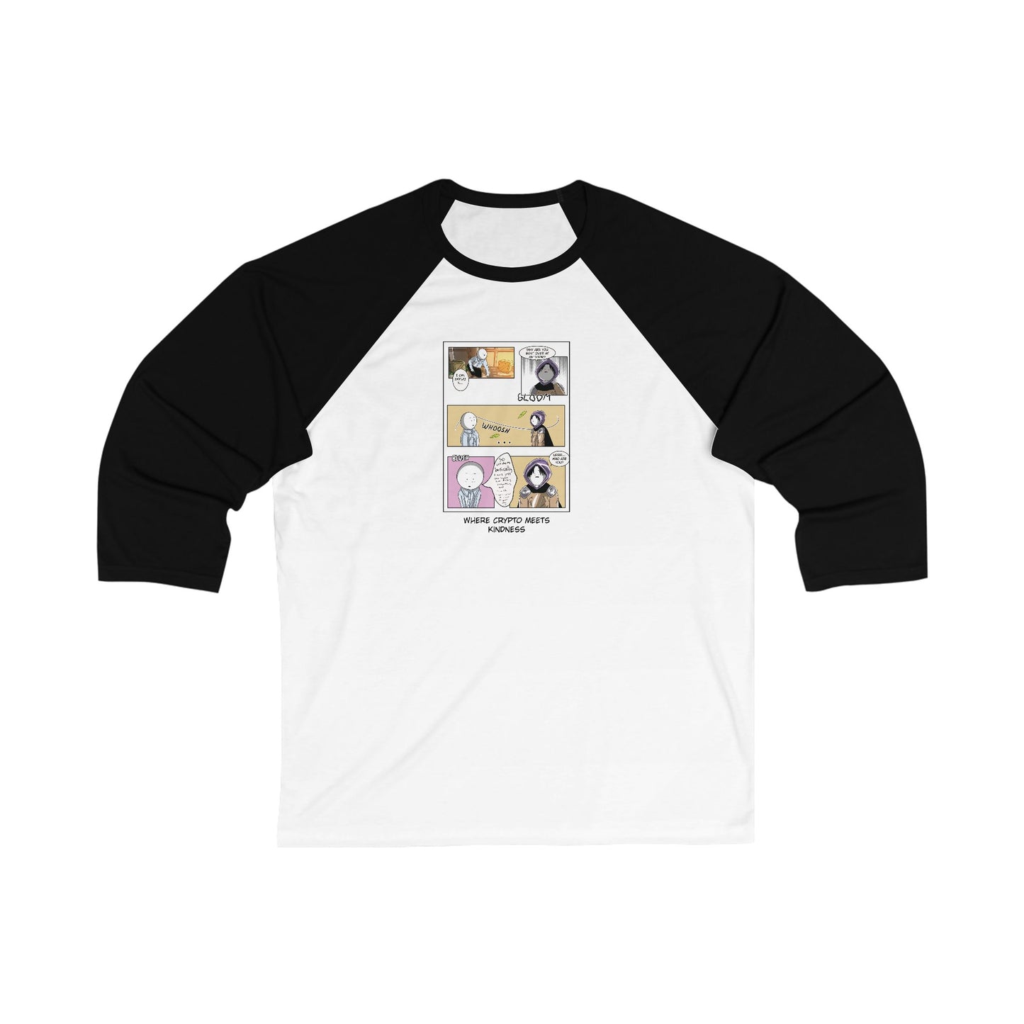 Copy of Unisex 3\4 Sleeve Baseball Tee