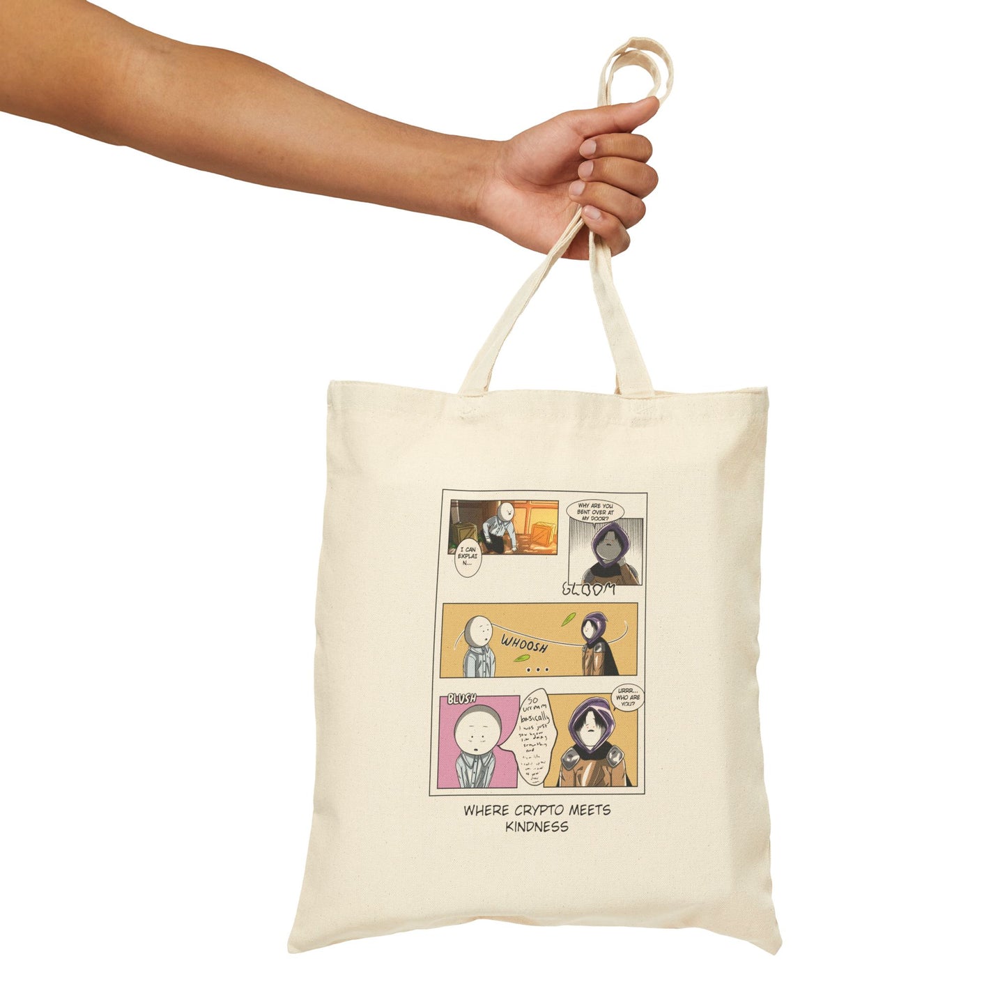 Cotton Canvas Tote Bag